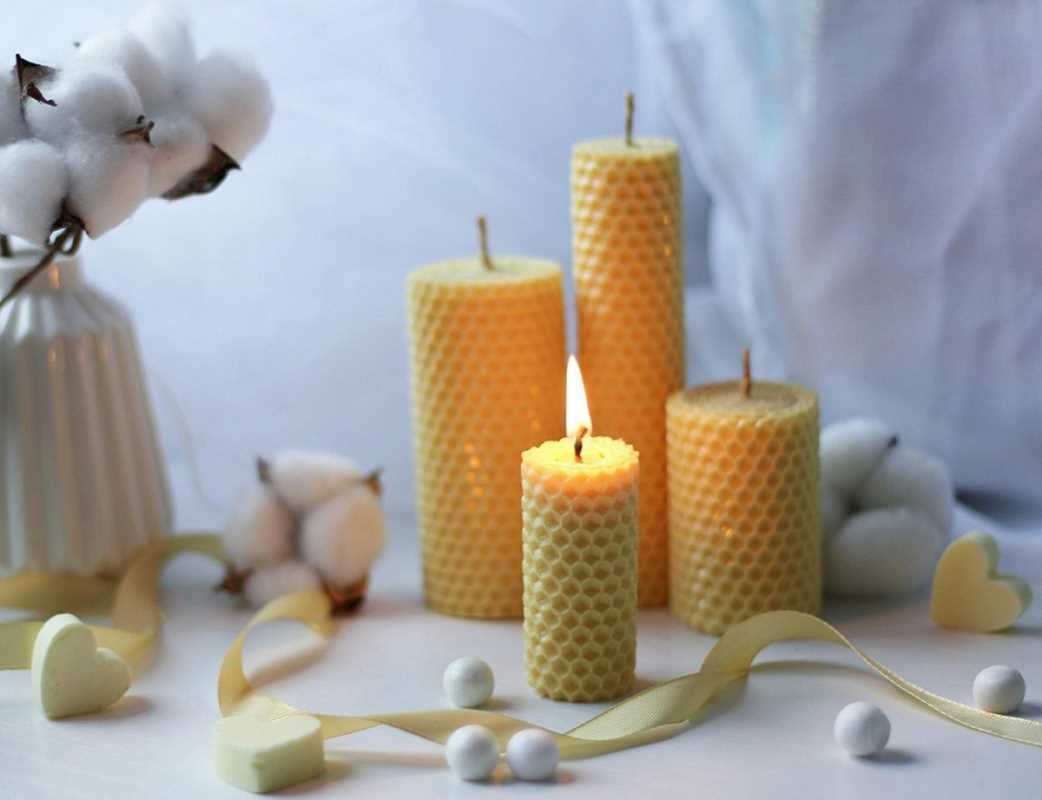 Making Your Own Beeswax Candles